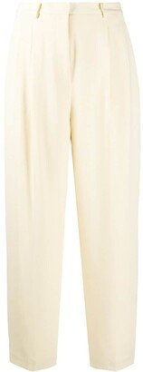 High-Waisted Tailored Trousers-BC