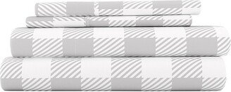 Linens & Hutch Country Plaid 4-Piece Sheet Set