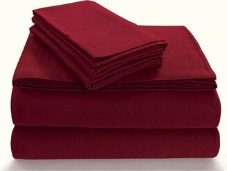 Flannel Extra Deep Pocket Full Sheet Set