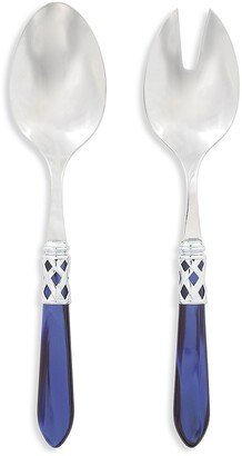 Aladdin Brilliant Aqua 2-Piece Salad Server Set