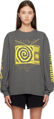 Gray Future Long Sleeve T-Shirt