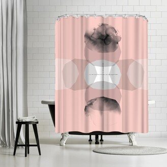 71 x 74 Shower Curtain, Pale Cross Journey by Paula Mills