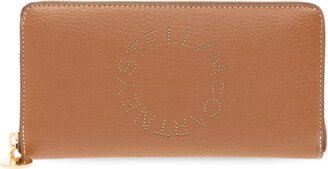 Wallet With Logo - Brown-AD