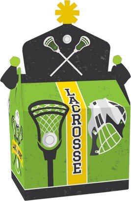 Big Dot Of Happiness Lax to the Max Lacrosse Treat Box Party Favors Party Goodie Gable Boxes 12 Ct