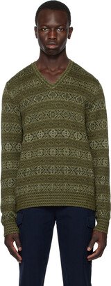 Green Fair Isle Sweater