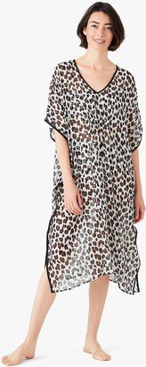 Fiji Feline Long Cover-Up Caftan