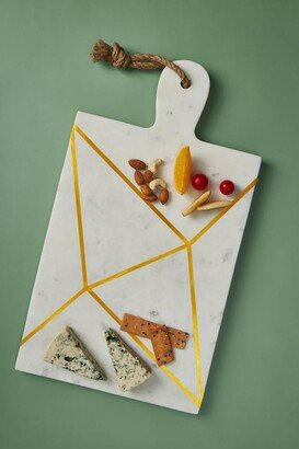 Gauri Kohli Badajoz Marble Cheese Board - White