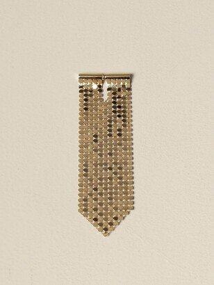 Paco Rabanne earrings in metal mesh