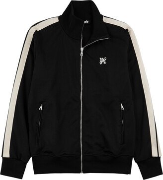 Striped Jersey Track Jacket-AA