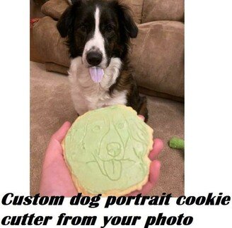 Custom Pet Cookie Cutter, Custom Dog Cutter Personalized, Portrait Cutters