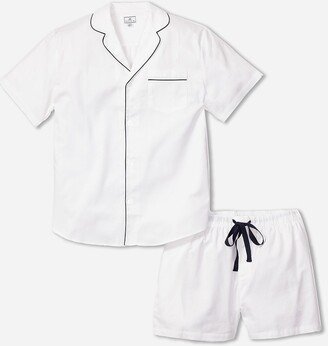 Petite Plume™ men's short set with piping