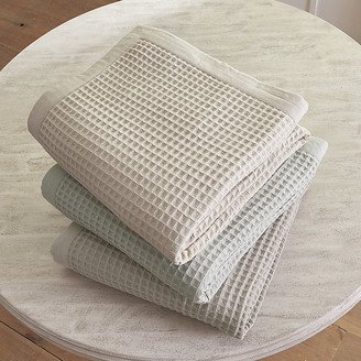 Stowe Waffle Blanket Natural Queen