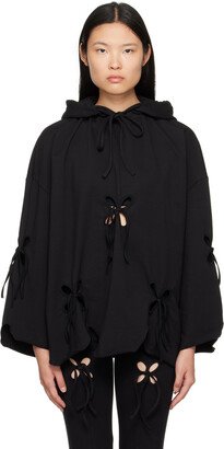 J.Kim SSENSE Exclusive Black Petal Hoodie