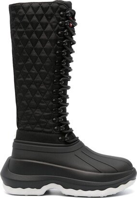 x Hunter Tall 70mm lace-up boots
