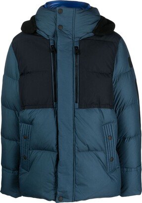 Quilted Hooded Padded Jacket-AA