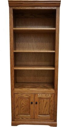 Four Talons Talon Brands Open Bookcase with Lower Cabinet