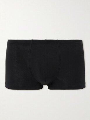 Mercerised Stretch-Cotton Boxer Briefs