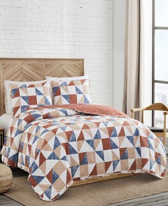 Crafted Heritage 3 Piece Quilt Set, Queen