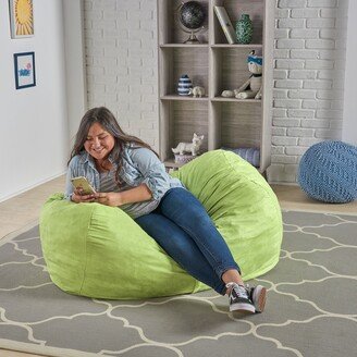 Barry Traditional 4 Foot Suede Bean Bag