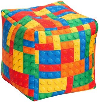 Cube Bricks Bean Bag Pouf Ottoman