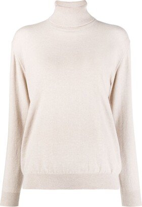 Roll-Neck Cashmere Jumper-BZ