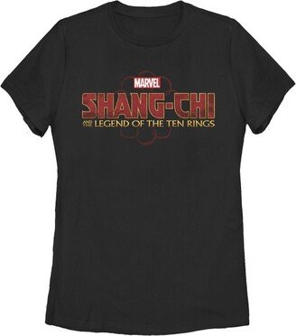 Women' Shang-Chi and the Legend of the Ten Ring Logo T-Shirt - Black - Medium