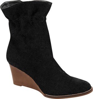 Sunny Paperbag Wedge Boot