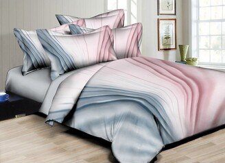 Linen Classique 320TC : Divergent Creases - 6PC Linen Set - Queen