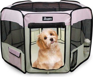 Goopaws Small Soft Pet Playpen-AA