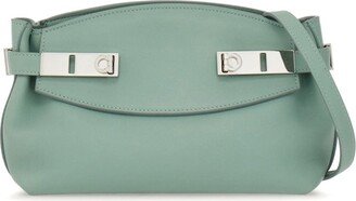 small Hug leather crossbody bag-AA