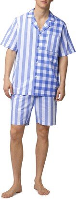 Bengal Stripe & Plaid Organic Cotton Short Pajamas