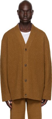 ZEGNA x The Elder Statesman Brown Jacquard Cardigan