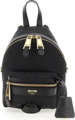 Mini Backpack With Monogram Logo