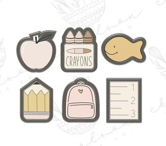 School | Mini Cookie Cutter