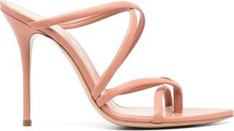 100mm Julia Lucrezia thong mules