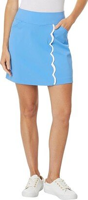 Monica Scallop Skort UPF (Boca Blue) Women's Skort