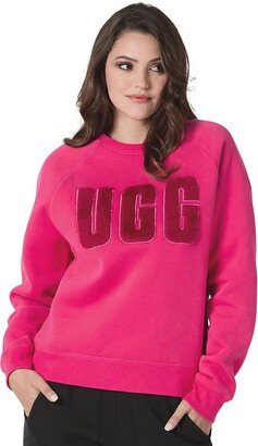 Women's Madeline Fuzzy Logo Crewneck Sweater