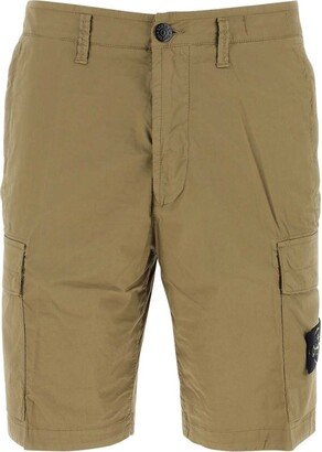 Logo Patch Bermuda Shorts-AI