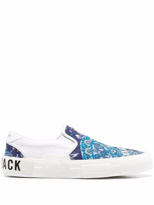 Fuji printed slip-on sneakers