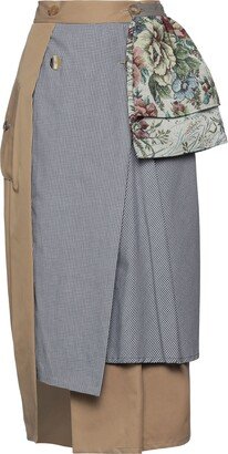 Midi Skirt Camel-AB