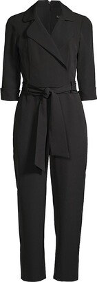 Lucinda Crepe Tapered Jumpsuit