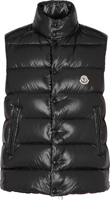 Tib Black Quilted Shell Gilet