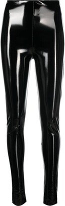 Atu Body Couture Faux-Leather Skinny Trousers