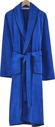 Contrast Frame Bathrobe-AB