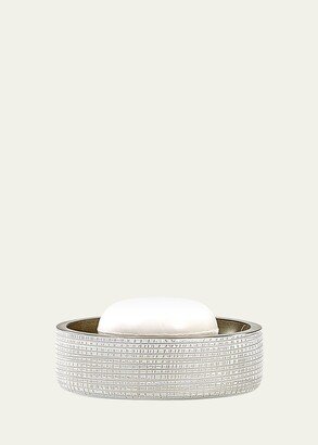 Woven Soap Dish, Platinum-AA