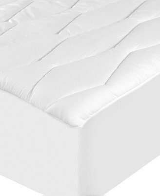 100% Cotton Moisture Wicking and Stain Release Queen Mattress Pad