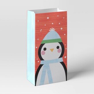 Penguin Christmas Treat Bag Red - Wondershop™