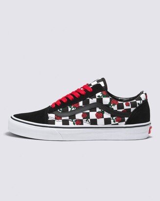 Customs Roses Checkerboard Old Skool