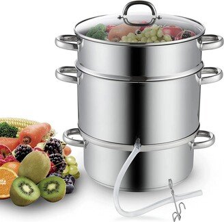 Fruit Juicer Canning Extractor Steamer, 11-Quart