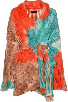California Dreaming Tie-Dyed Fringed Cardigan